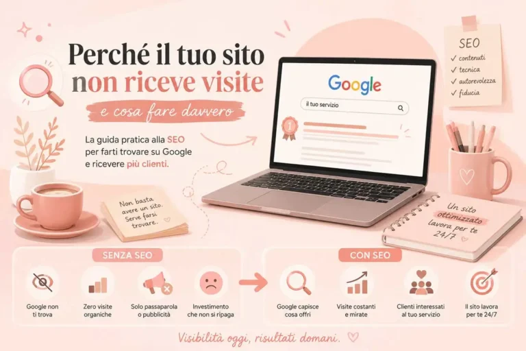 Perché il tuo sito non riceve visite – e cosa fare davvero